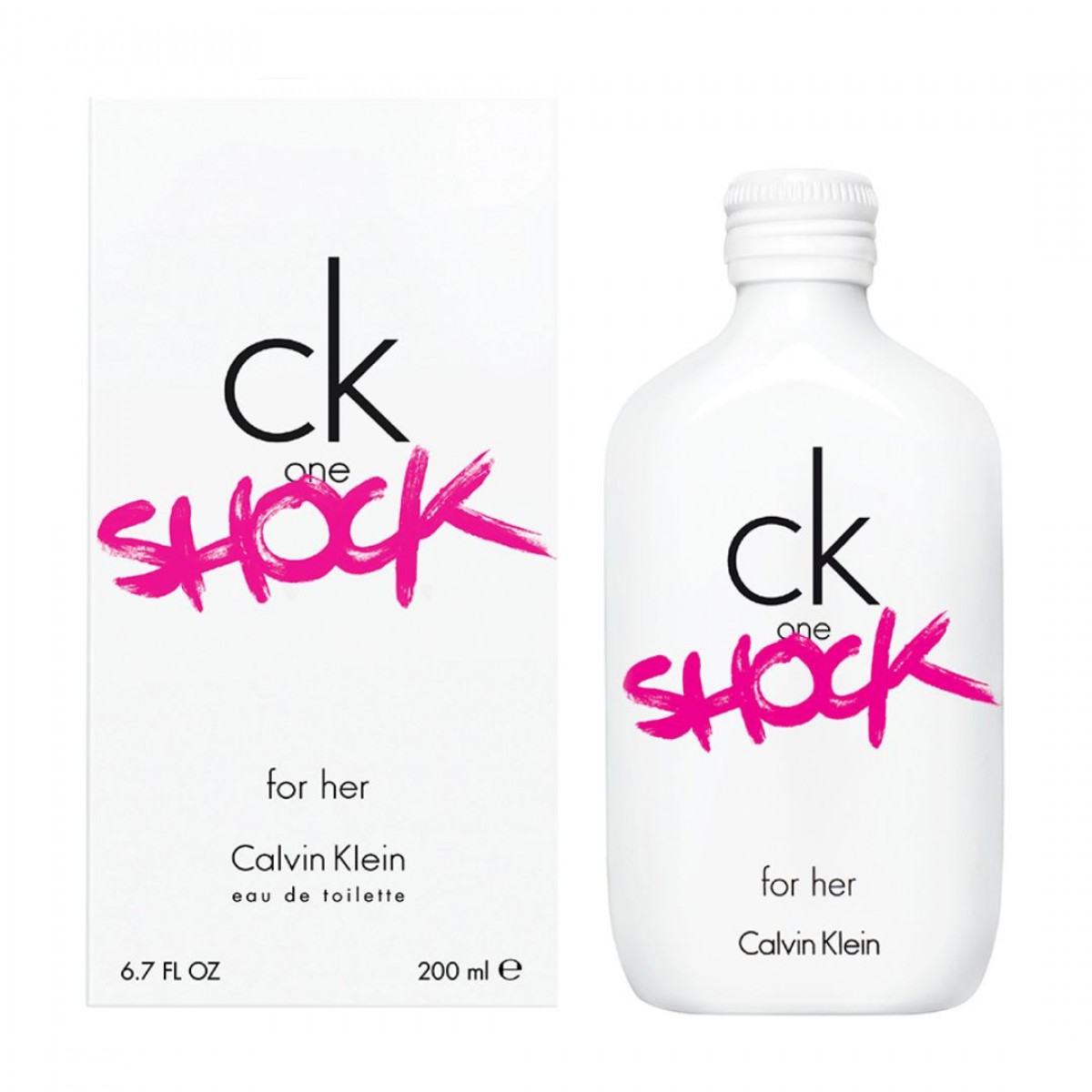 CK One Shock For Her Eau de Toilette 200 ml mujer